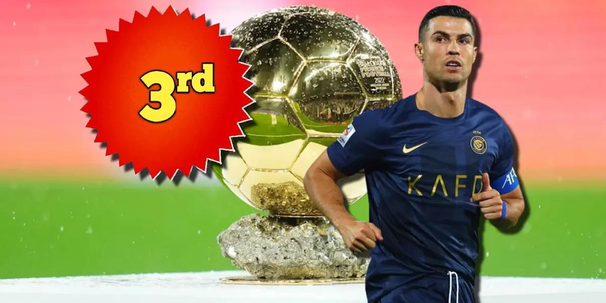 Ya en el Balón de Oro ni apareció, el nuevo premio que perdió CR7 y quedó 3ero