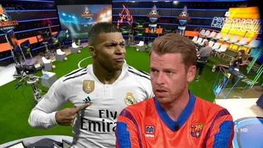 Ya que no llegará al Barça, así Jota Jordi le lanzó la sal a Mbappé en el Madrid