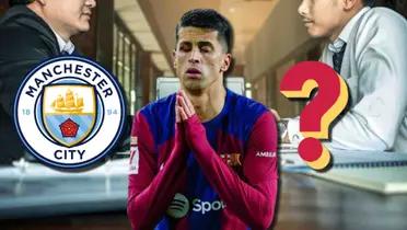 Ya se había reunido el City con este club y Cancelo podría no seguir en el Barça