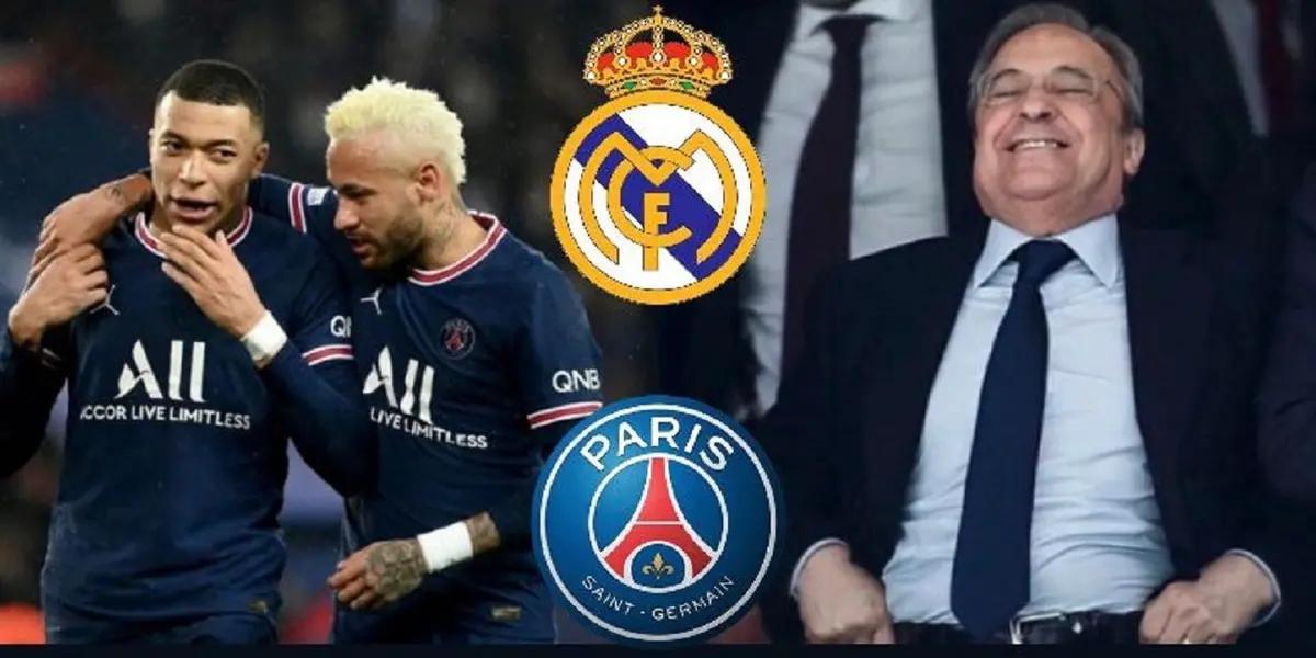 Ya sería dificil de ocultar la mala relación entre Neymar y Kylian Mbappé. El brasileño le negó el saludo al francés en plena práctica, la amistad se habría roto por culpa del Real Madrid. Ante la oferta del club blanco el PSG le dió control total a Mbappé y este pidió la salida de Ney del club.