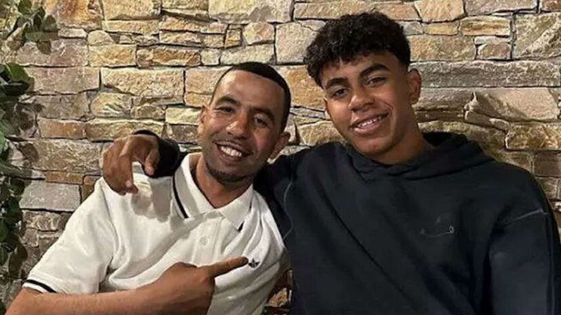 Yamal y su padre