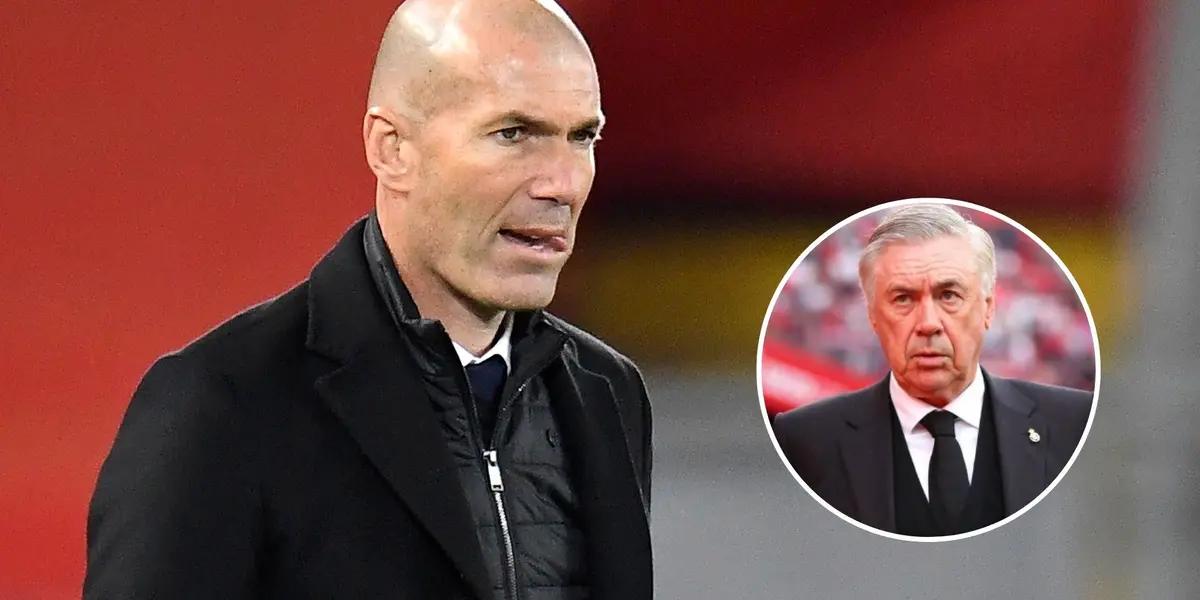 Zidadine Zidane - Carlo Ancelotti (Foto: Real Madrid)