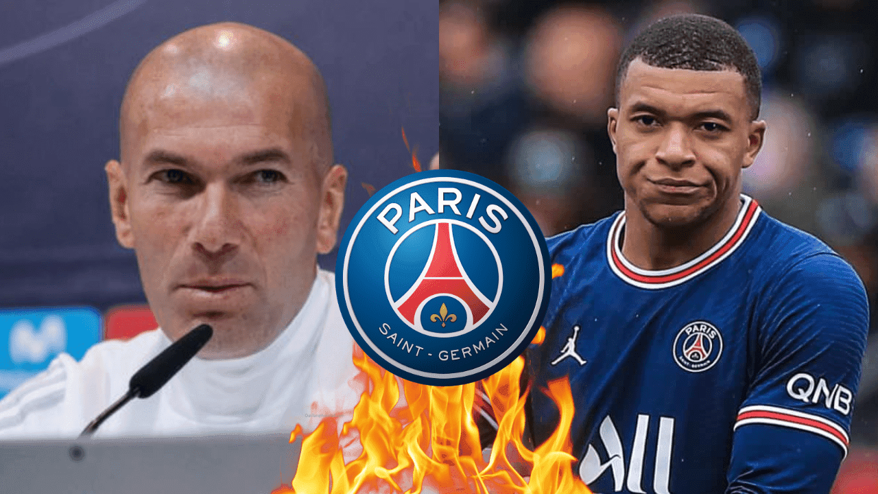 Zidane no arribó al PSG porque habría sido traicionado por el club a último momento.