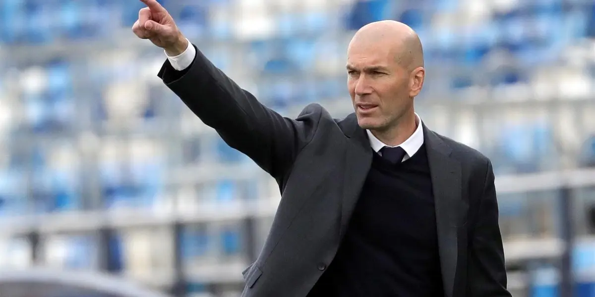 Zidane confirma la falta de apoyo de Florentino.