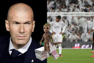 Zidane despreció a un jugador en Real Madrid y ahora vale más de 50 millones.