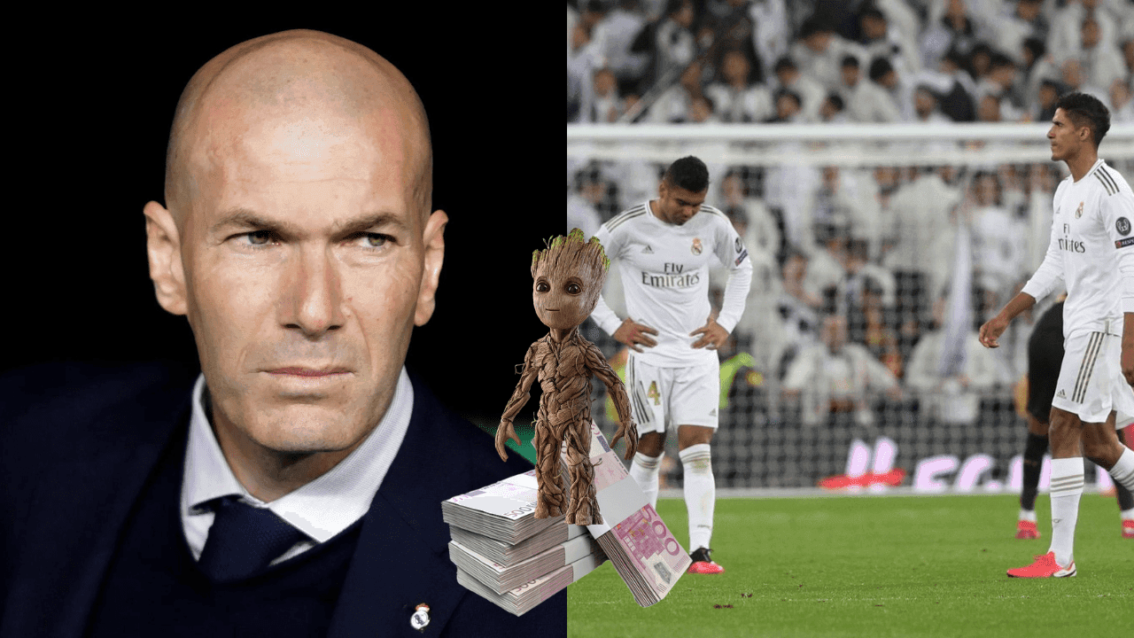 Zidane despreció a un jugador en Real Madrid y ahora vale más de 50 millones.