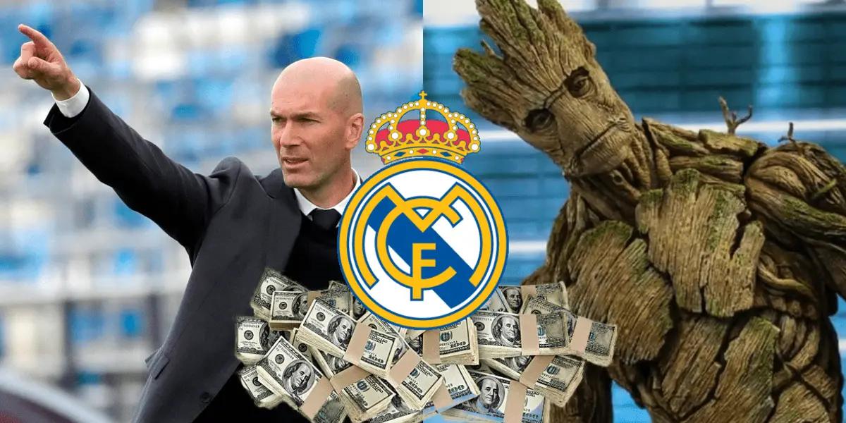 Zidane no le dio muchas oportunidades en Real Madrid y ahora tendría un valor de 88 millones de euros.