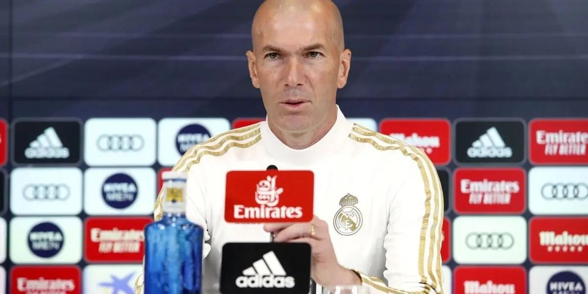 Zinedine Zidane admitió que la pandemia le esta complicando los planes.
