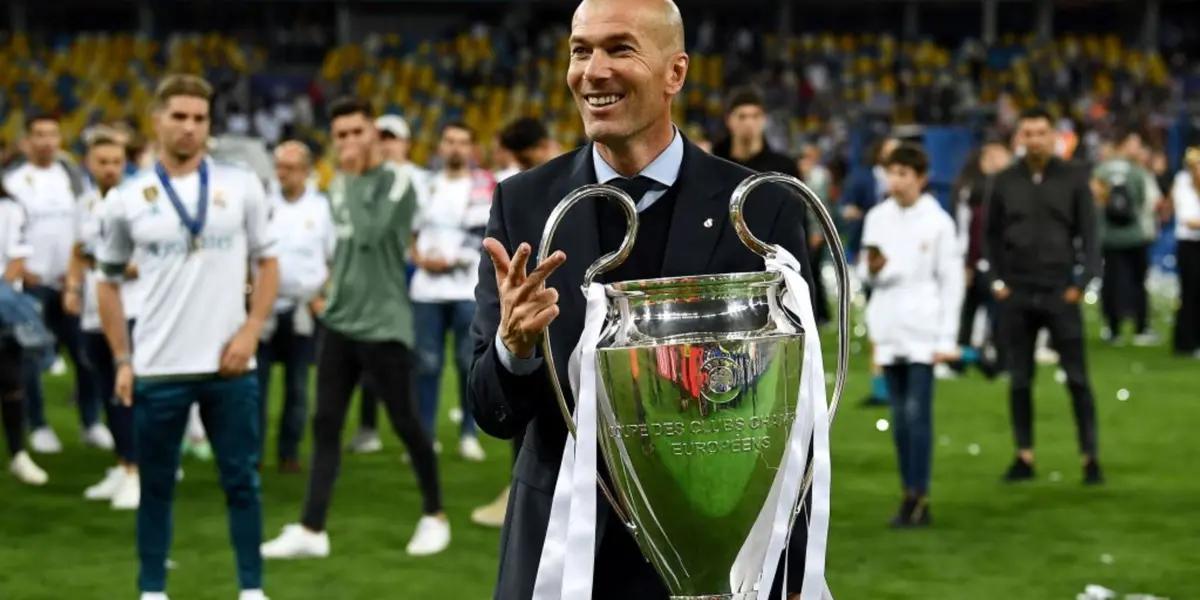 Zinedine Zidane podría convertirse en el próximo entrenador del Real Madrid.