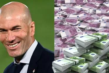 Zinedine Zidane tiene la oportunidad de volver a dirigir en un club que pone una verdadera millonada