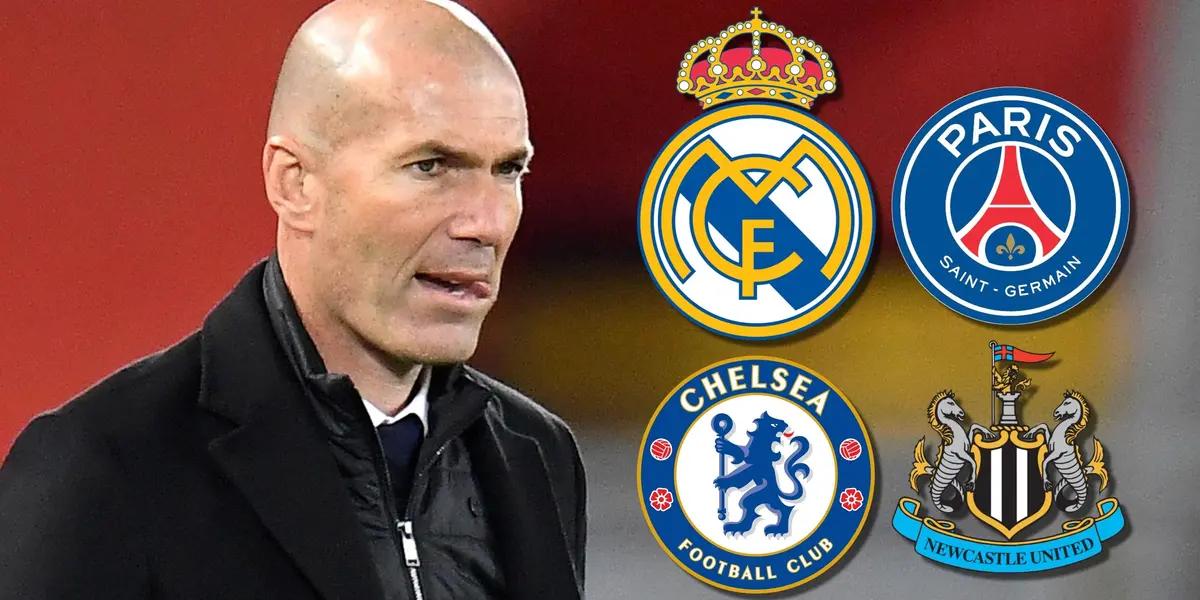 Zinedine Zidane tiene ya un club que está tras sus pasos y tomaron contacto para convencerlo y firmarlo pronto