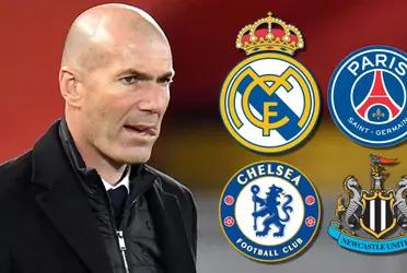 Zinedine Zidane tiene ya un club que está tras sus pasos y tomaron contacto para convencerlo y firmarlo pronto