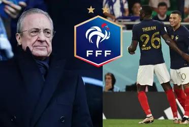 Zinedine Zidane ya no llegaría a la selección gala y no podría cumplir la petición del presidente del Madrid.