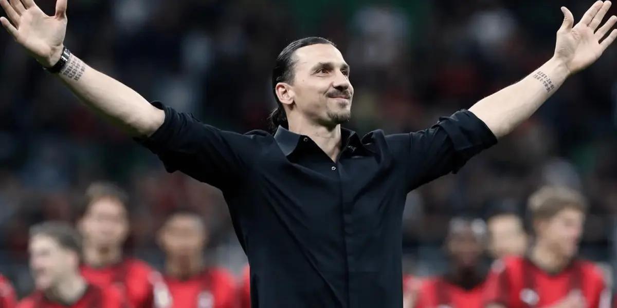 Zlatan Ibrahimovic cerró una dorada carrera profesional y ahora se dedica a una actividad particular