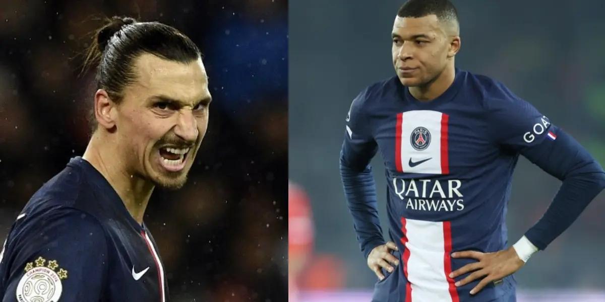 Zlatan Ibrahimovic se metió en la discusión sobre el caso Kylian Mbappé y no tuvo reparos en sentenciarlo