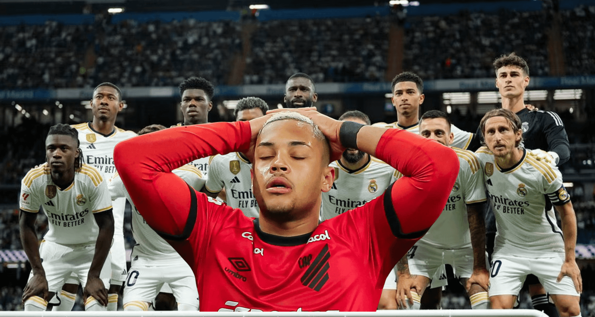 Mando Rival Vitor Roque se lesionó gravemente, el jugador de Real Madrid que le ...