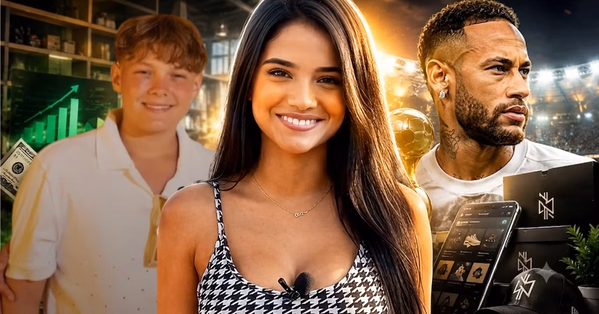 Davi Lucca, hijo de Neymar, apuesta por el emprendimiento con apenas 14 años