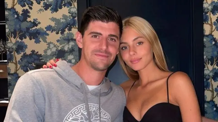 Thibaut Courtois y Mishel Gerzig / Foto: GOAL