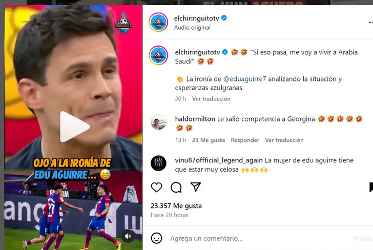 Vía Instagram