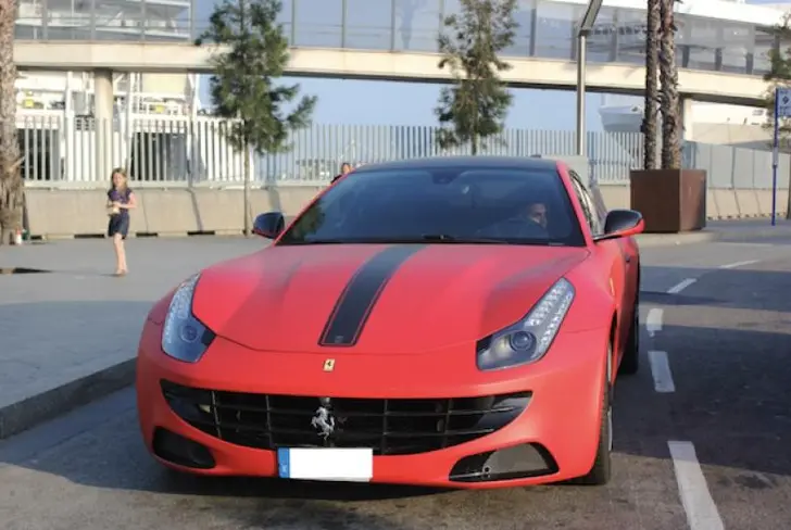 Ferrari de Dani Alves
