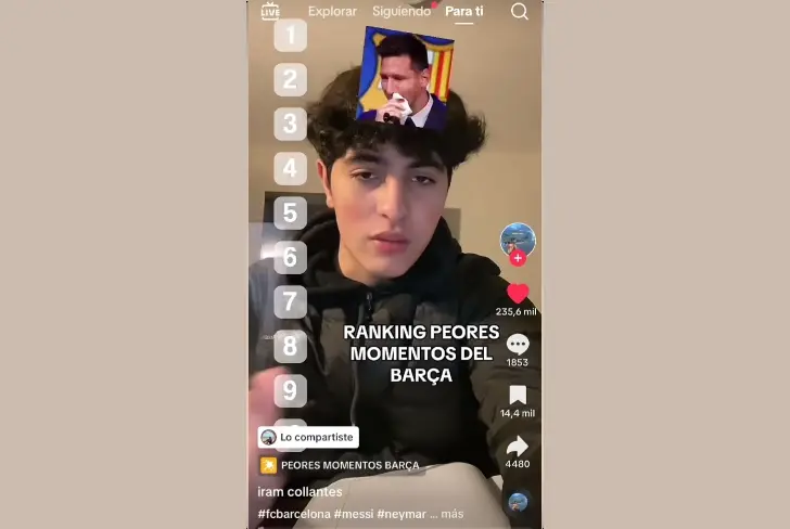 Captura TikTok.