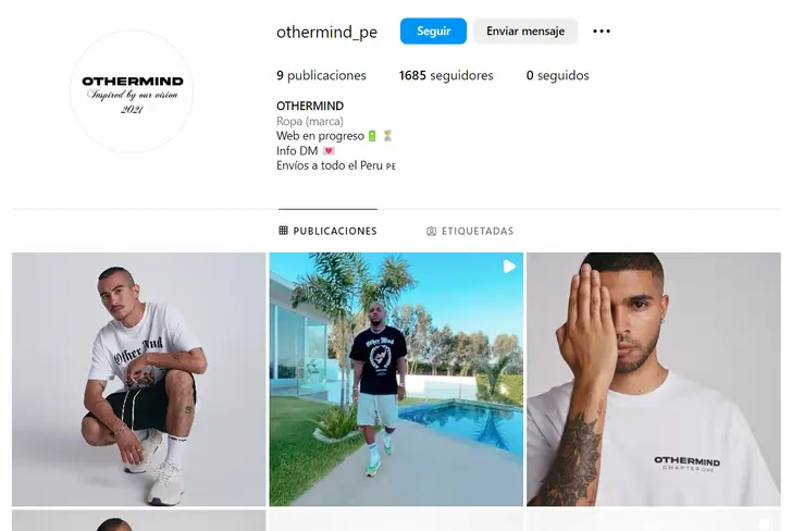 La tienda de ropa de André Carrillo, futbolista peruano 