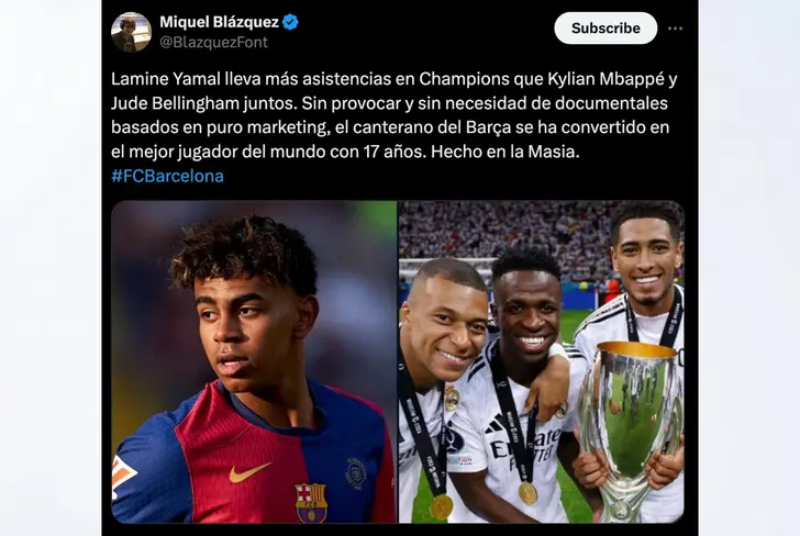 Tomado de X