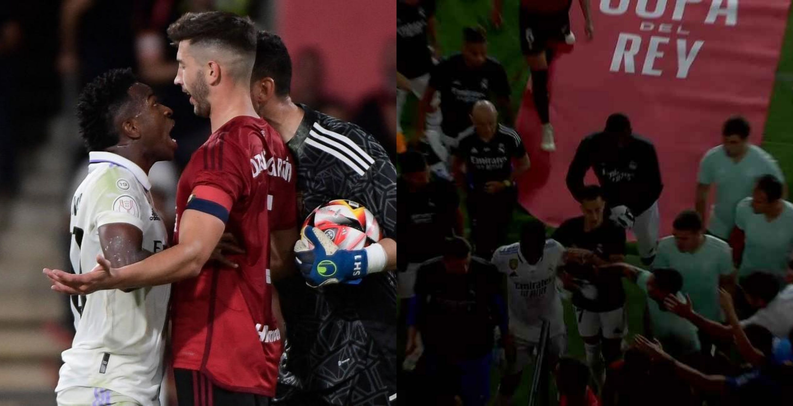 Lo maltrató y se le rió en la cara de Vinicius, la polémica que desató ...
