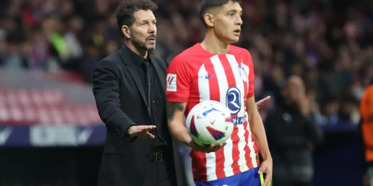 Tiembla Nahuel Molina, Simeone se cansó de su bajo nivel y ya le tiene reemplazo