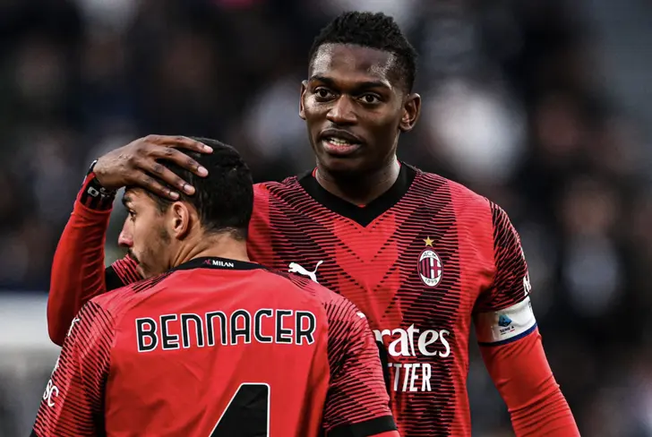 Rafael Leão, delantero del AC Milan