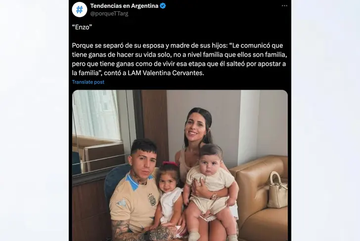 Tomado de X