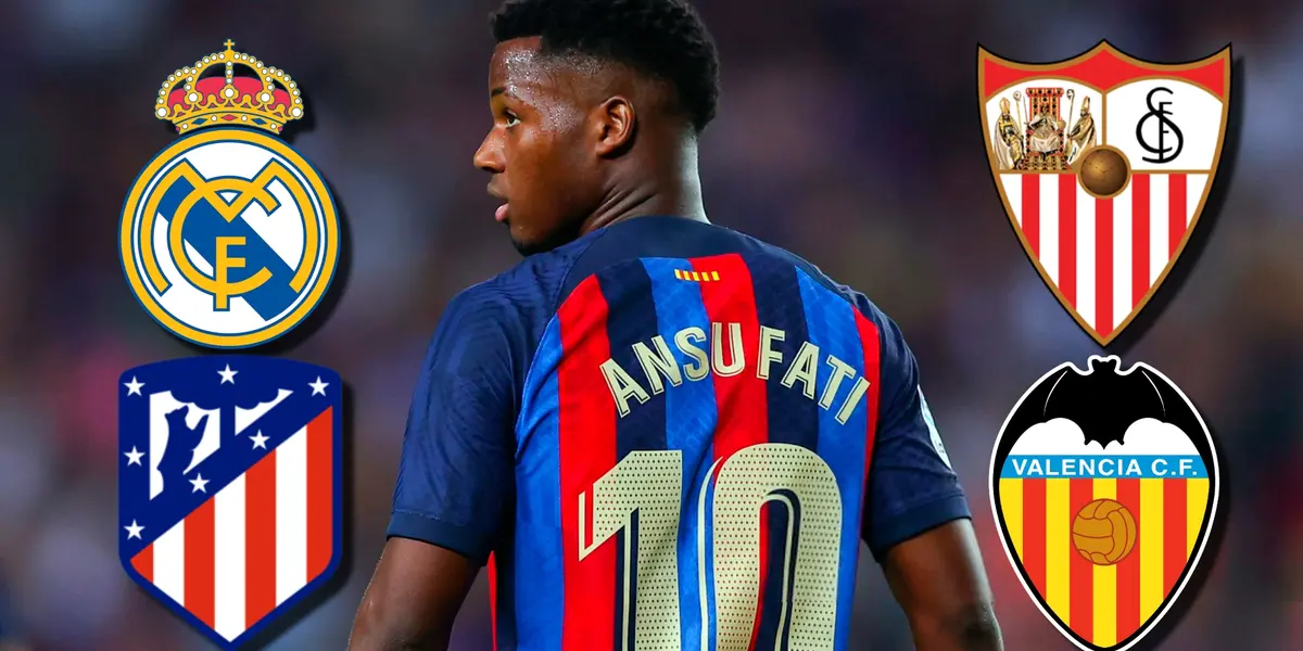 Defraudó al Barça y ahora estos 2 clubes grandes de España quieren a Ansu Fati