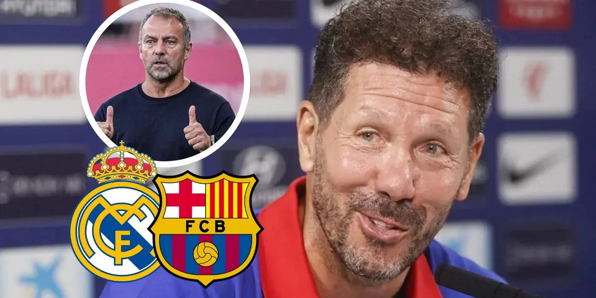 (VIDEO) ¿Mensaje al Real Madrid? Así es cómo Simeone sigue elogiando al Barça de Flick