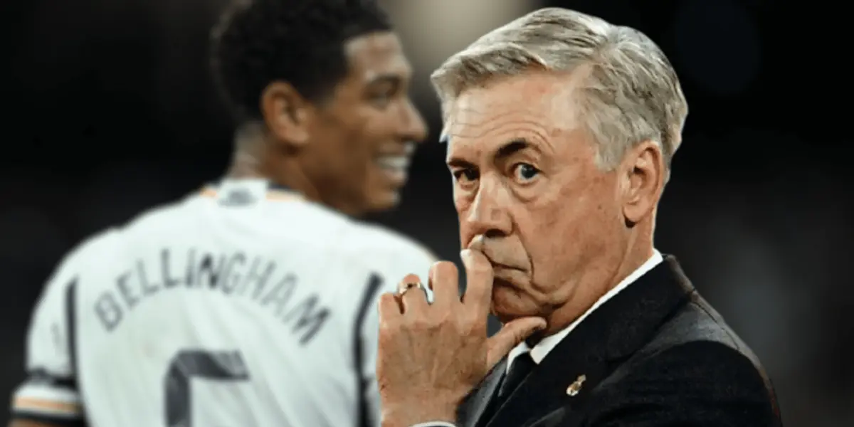 Ancelotti lo revela, le preguntaron si Bellingham juega ante Barça y esto dijo