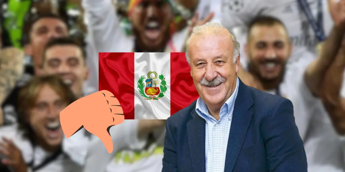 El peruano al que Del Bosque convenció de jugar en el Madrid y fue engañado