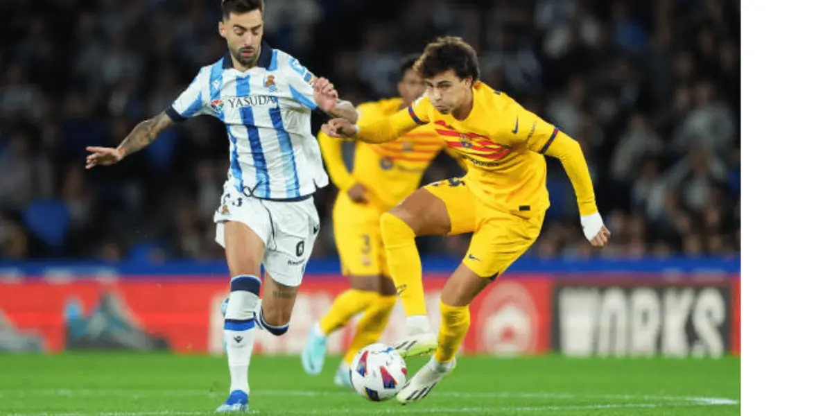(VIDEO) Con un gol polémico de Araujo, Barça le ganó a Real Sociedad y sueña