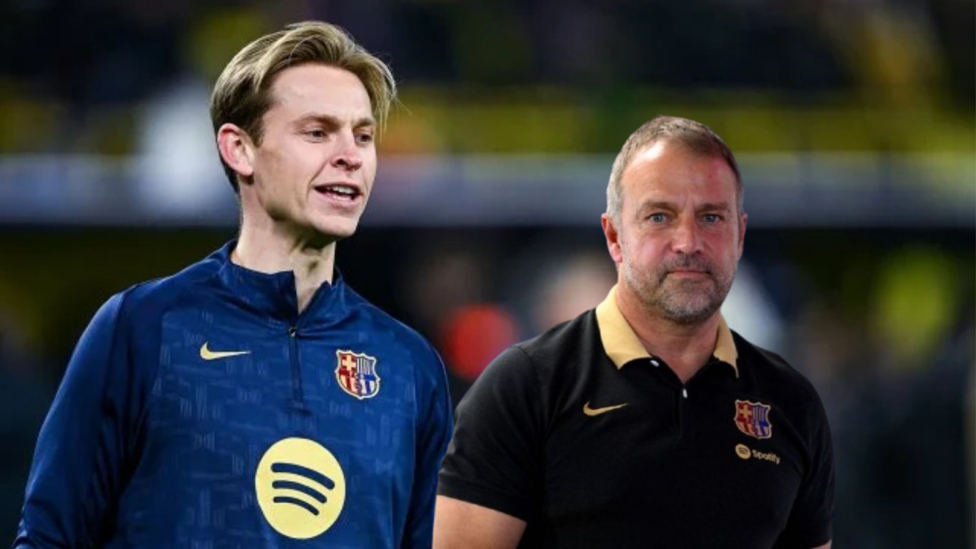 Hansi flick frenkie de jong foto x