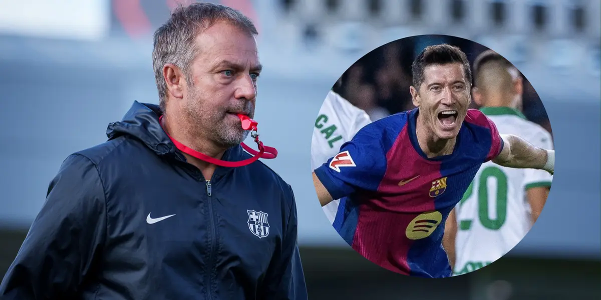 Lo que hizo Hansi Flick para devolver a Robert Lewandowski a su mejor versión