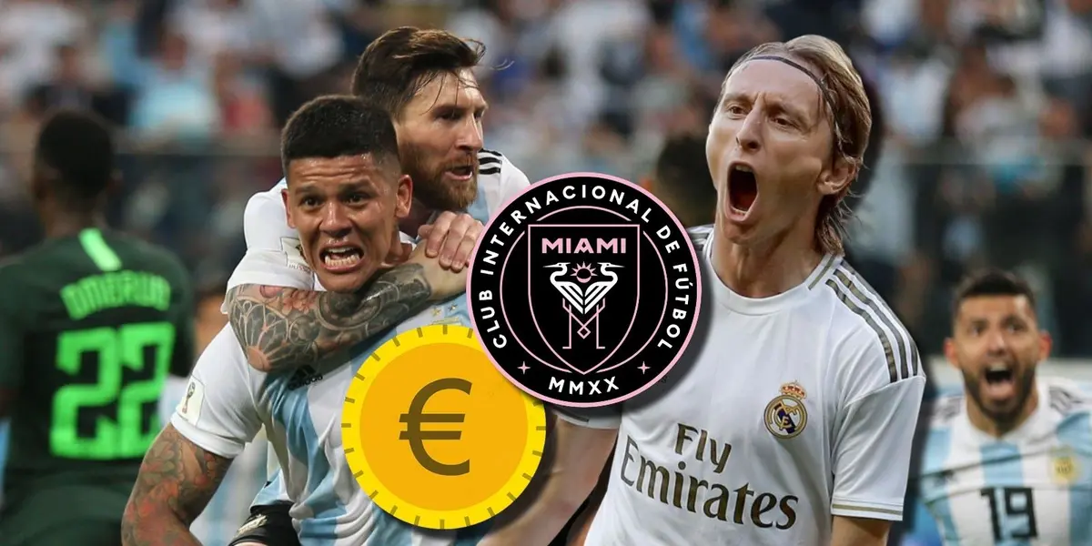 Mientras Modric vale 10 millones, lo que debe pagar Inter Miami de Messi por Rojo