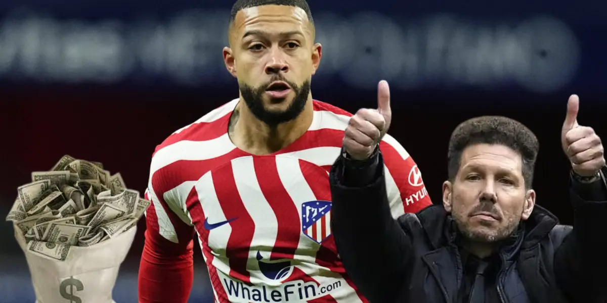 Simeone quiere un 9 de 45 millones y 180 goles para jubilar a Depay