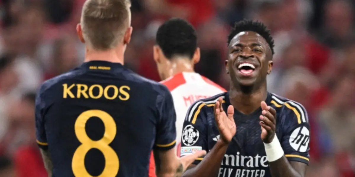 Por abuchearlo, así les celebró Kroos el gol del Madrid a los hinchas del Bayern