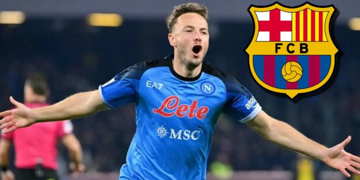 (VIDEO) Napoli se encontró con el descuento, la defensa del Barça se durmió