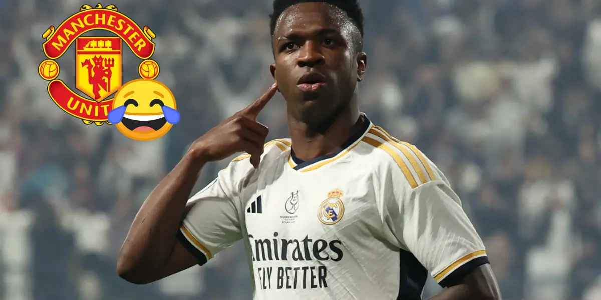 Relacionan a Vinicius con el Manchester y así reacciona un histórico futbolista